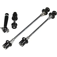 Unbekannt 66472 - Eje pasante con Cierre rápido para Bicicletas (Llave pentagonal)